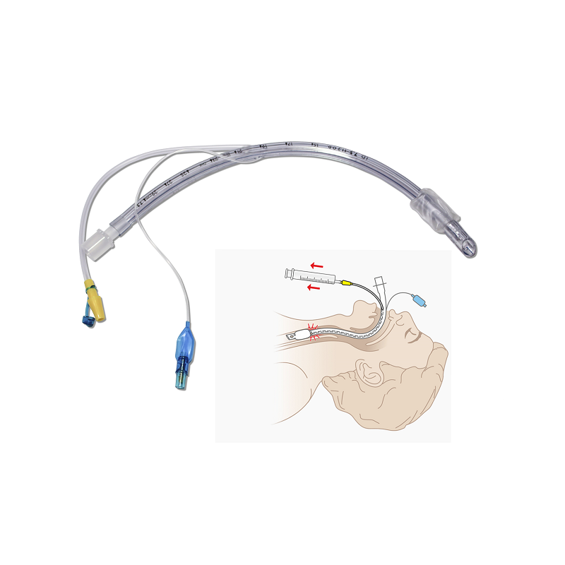 Трубка ендотрахеальна (з манжетою та аспіраційним портом) «MEDICARE» розмір 8,5